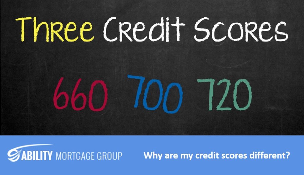 Why are my credit scores different