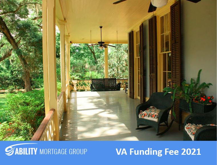 what is the va funding fee for 2021