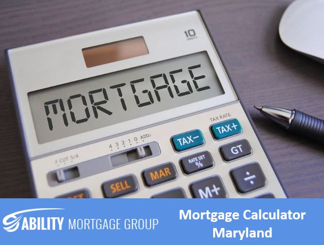 Maryland mortgage calculator, Maryland refinancing calculator